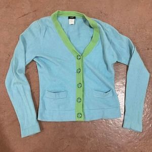 J.‎ Crew Cardigan Button Up Long Sleeve Wool Cashmere Blend